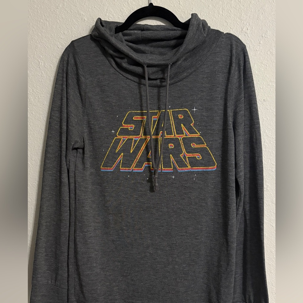 Star Wars Gray Cowl neck Pullover